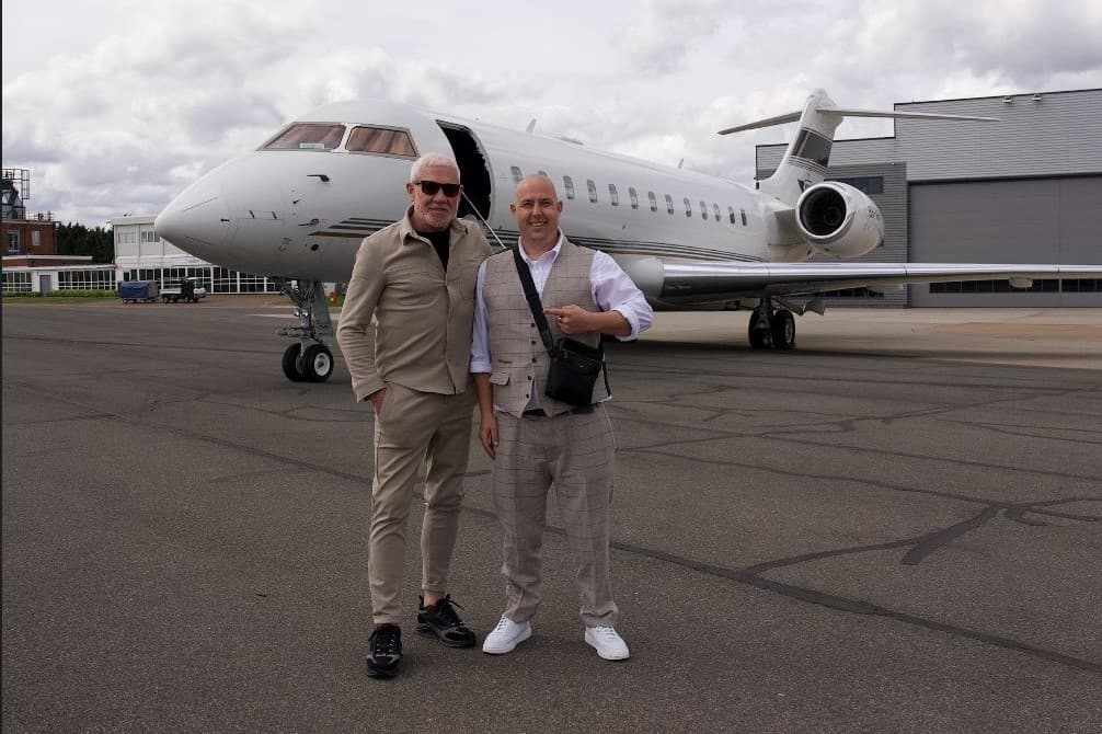 JT Investments with client